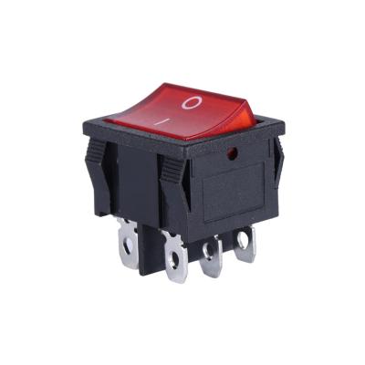 China KCD5-101KR Round Rocker Switch Face 4 Pin KCD5-101KR for sale