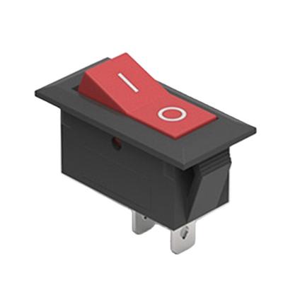 China RS201 10A ON-OFF High Quality Custom Made 20A 2 Pin Snap-In Rocker Switch RS201 for sale