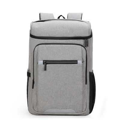 China 25L Thermal Waterproof Large Backpack Cooler Bag Picnic Cooler Backpack Thickened Thickened Insulated Fridge Bag for sale