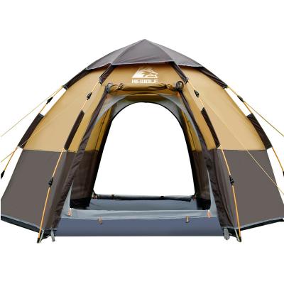 China Straight Tying Type Wholesale Custom Large Outdoor Camping Tents For Family Party Equipment Windproof Rainproof for sale