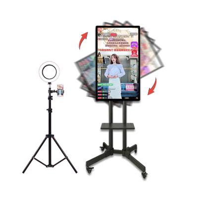 China 32 Inch Mobile LED Screen Mobile Live Streaming Broadcasting Equipment For Sale Customizable 32 Inch Mobile LED Screen LED Screen for sale