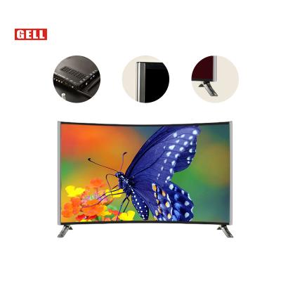 China Domestic 55 inch TV factory price curved 4k home TV 55