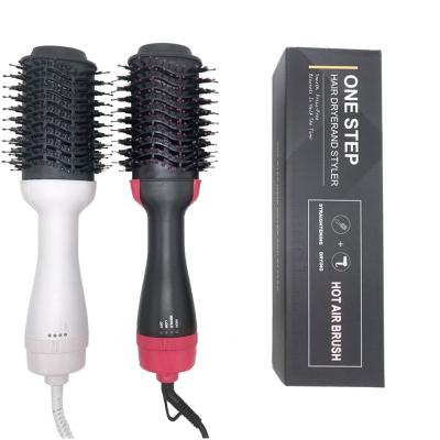 China Hotel Salon One Stage Blow Dryer Volumizer Styler Hot Air Hair Dryer Volumizer Brush Hair Brush Dryer Straightener for sale