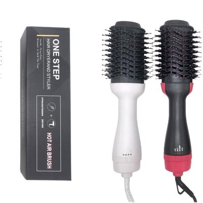 China Hot Amazon Hotel 4 in 1 Salon One Step Blow Dryer Volumizing Hot Air Hair Dryer Straightener Comb and Blowing Styler for sale