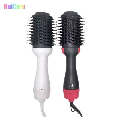 China 2021 Hot New Hotel Airbrush One Step Hair Dryer Volumizer Professional Fast Blowing Electric Hair Brush Straightener for sale