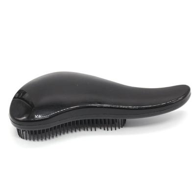 China Hot Selling Eco-Friendly Custom Portable Tangle Paddle Massage Detangling Free Natural Curly Hair Brush for sale