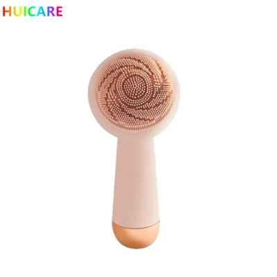 China Wholesale Personal Skin Care DEEP CLEANSING Sonic USB Rechargeable Vibrate Face Massager Exfoliating Silicone Massage Facial Cleansing Brush for sale