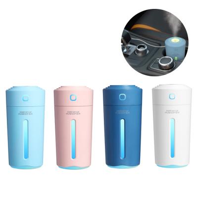 China Color Changing LED Light Home Bedroom Starry Sky Cup Shaped Car Desktop LED USB Colorful Smart Aroma Humidifier Portable Diffuser for sale