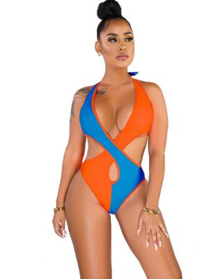 China Zhouhe BN-M2813 Brazilian Bikini Bandage Swimwear Neon Swimwear New 2020 Breathable for sale