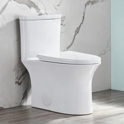 China New Style Double-Flow Toilet Bowl Sanitary Ware Bathroom WC Toilet Bowl Mounted Toilet Chinese Girl WC Toilet for sale