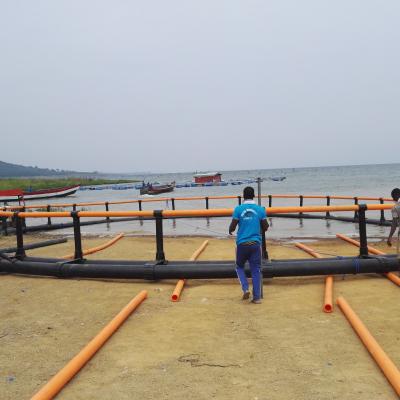 China HDPE floating farming fish cage net cages Zambia Lake Kariba farms cages à venda