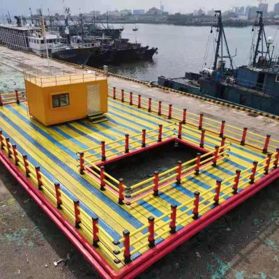 China HDPE Bracket Floating hdpe fish farming cage floating for sale