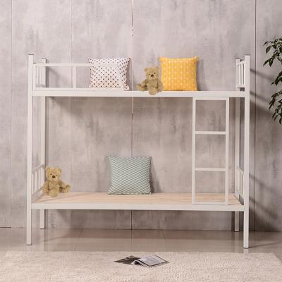 China Minimalist School Apartment Furniture Dorm Metal Frame Bunk Bed for sale