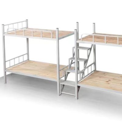 China Bunk Bed Dormitory (Others) Double Adjustable Steel Metal Detachable And Army Bed for sale