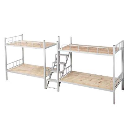 China Adjustable Single Double-Layer Children's Bed (Other) Safety Ladder Iron Bed Hotel Bed for sale