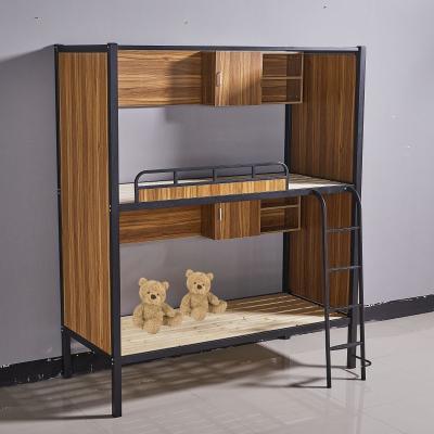 China Mediterranean Wholesale Furniture Manufacturer Cheap Queen Bed Frame Double Bunk Beds For Kids for sale