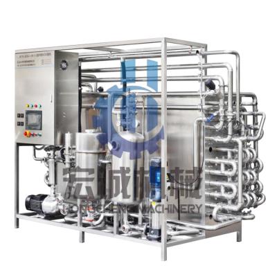 China Factory Price Small Scale Juice Ice Cream Milk Plant Pasteurizer Pasteurizer Machine Milk Process Machine for sale