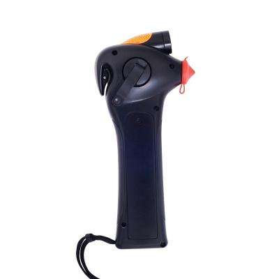 China Led Flashlight/Siren & Flashing Power Dynamo LED Light Radio Emergency Car Hand Crank Tools for sale