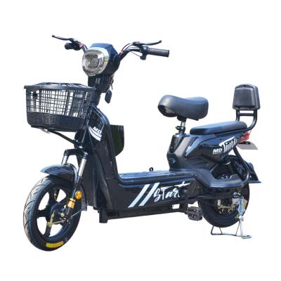 China Europe Warehouse Steel Motorcycles Brushless Electric Bicycle 48V Bike With Pedals for sale