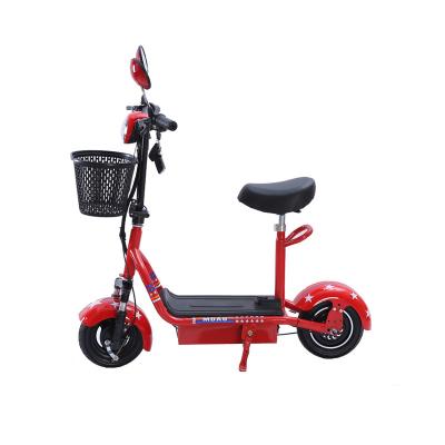 China MINI Foldable E-Bike 10 Inch Tire Style 48v Motor Bike Electric Bicycle Moped for sale