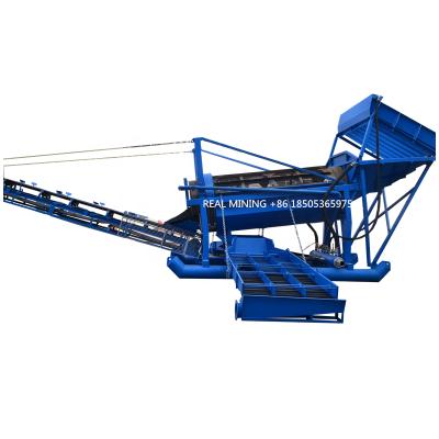 China Alluvial Alluvial Trommel Screen Gold Mining Machines for Washing and Gold Recovery for sale