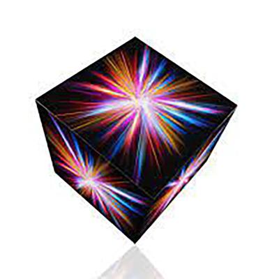 China Factory price indoor full color programmable magic cube hexahedron led display panels poster rental for sale