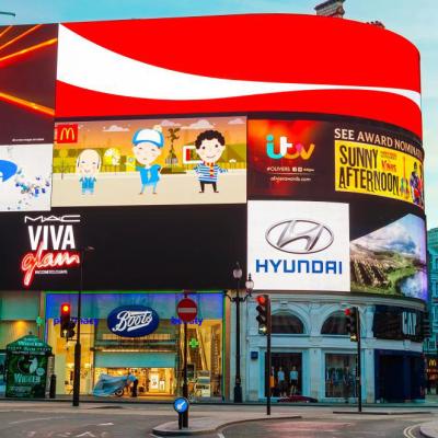 China Outdoor advertise display giant commercial cheap outdoor video wall advertising led display screen p3 outdoor led screen for sale