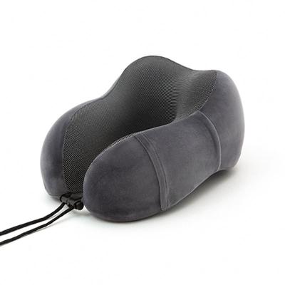 China Good Manufacturing Quality Airplane Anti Static Memory Foam Flexible Travel Pillow for sale