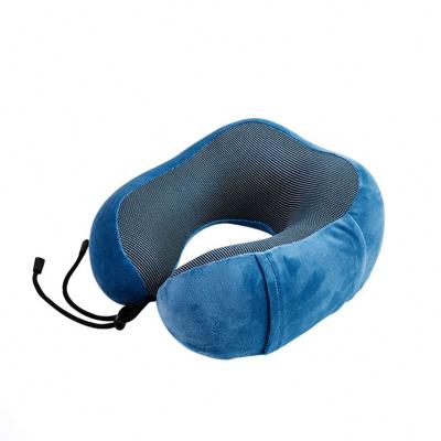 China Anti-Static Hot Sell Comfortable Rest Cushion Supporting U Shape Memory Foam Neck Travel Pillow for sale