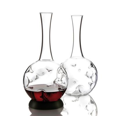 China New Design Product Modern Wholesale Automatic Hand Blown Glass Wine Decanter Glass Set for sale