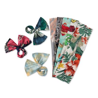 China New Fashion Fabric Hair Bun Hair Bands Headband Portable Flexible Womem Border Flexible Hair Accessories for sale