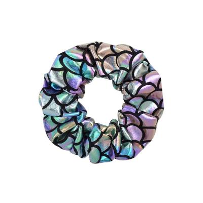 China 2021 Fashion Hair Friendly Material Holder For Girls Scale Hair Accessories Scrunchies for sale