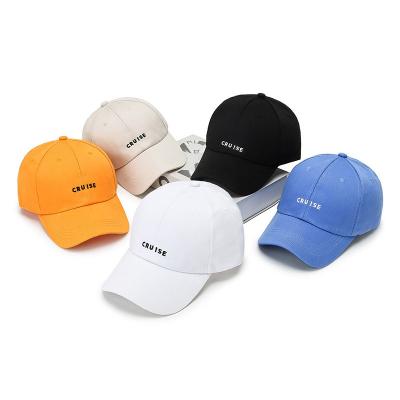 China COMMON Outdoor Spring And Autumn Fashion Simple Letter Embroidered Baseball Cap Summer Sunshade Hat For Men And Women for sale