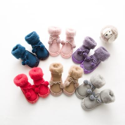 China High Quality Antibacterial Warm Thick Terry Anti Slip Moq Handsome Stocking Stocking Baby Shoe Baby Shoe Socks for sale