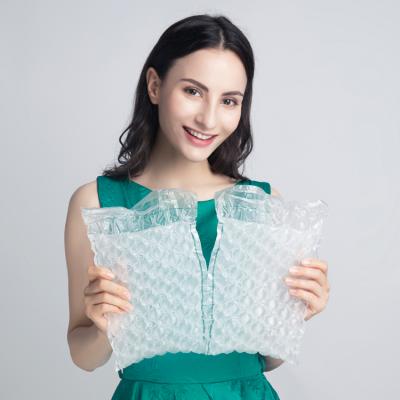 China Transport Protection Custom Protective Plastic Buffer Air Cushion Bubble Packing Packing Bag for sale