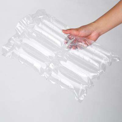 China Transport Protection Two Rows Air Cushion Film PE Protective Packaging Material for sale