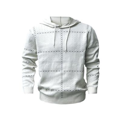 China Wholesale Men's Clothing Set Anti-Wrinkle Long Sleeve Round Neck Sweater Custom Knitted Men's Casual Hooded Sweater Bottom Shirt for sale