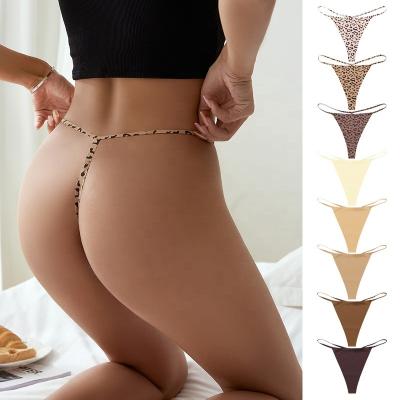 China Sexy QUICK-DRY bikini t-pants ice silk hot-selling large size underwear a string underwear sports quick-drying wholesale thong for sale