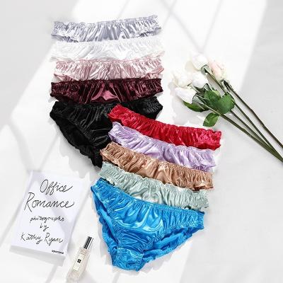 China Cotton Ladies Triangle QUICK DRY Panties Wholesale Super Elastic Big Size Ting Panties Support Customization Sexy Girls Panties for sale