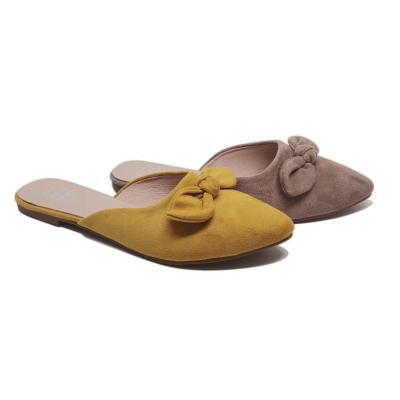 China 2021 Fashion Trend Suede Loafers Shoes Women Cheap Indoor Home Slippers Branded Wholesale Other Woman Sandals for sale