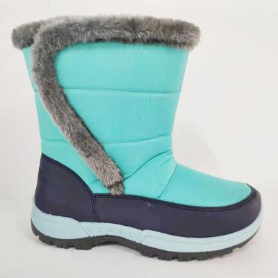 China Fashion Trend Top Sell Fashion Kids Winter Boots PVC Injection High Quality Waterproof Snow Boot For Kids for sale