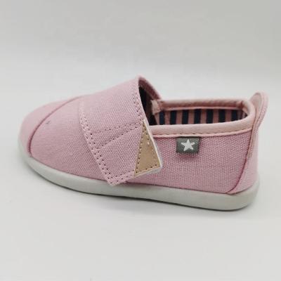 China Fashion Comfortable Kids Casual Shoes Summer Children Shoes Unisex PVC Flat Injection Soft Canvas Toddler Baby Shoes for sale