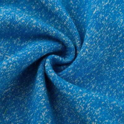 China KH006-hemp sustainable organic cotton yarn dyed marle looking jersey t-shirt fabric for sale