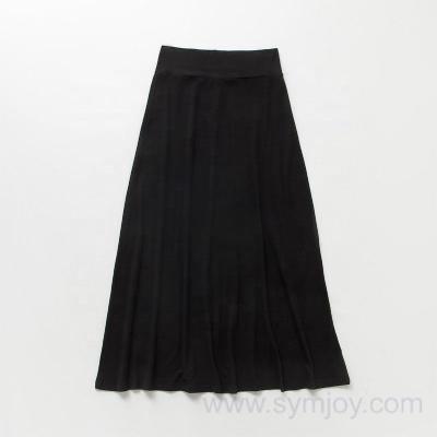 China WD003-Women Breathable Bamboo Organic Cotton Spandex Elasticed Waist Skirt for sale