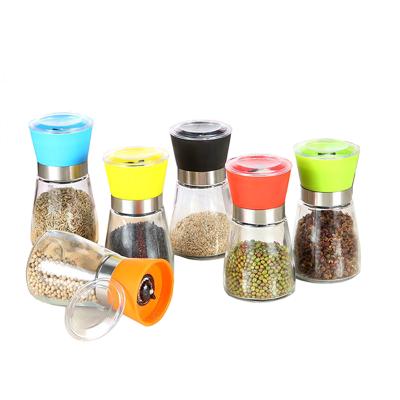 China High Quality And Low Price Popular Manual Grinders Cosmetic Professional Seasoning Grinding Machines Glass Seasoning Grinders For Cosmeti for sale