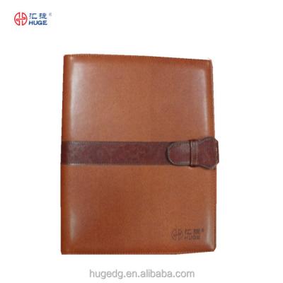 China 2018 new design magnetic loose leaf leather notebook with hidden magnetic&Organizer; SYSTEM BOOK; business diary for sale