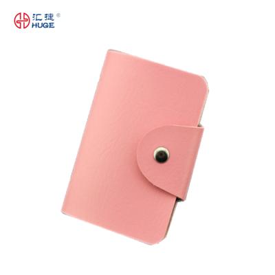 China 2020 New Handmade Creative Small Product ID Card Holder Synthetic Leather Wrinkled Wallet for sale