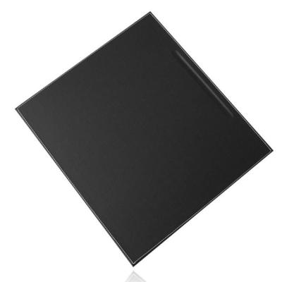 China Durable Thick Leather Black Desk Mat For Signature Board for sale