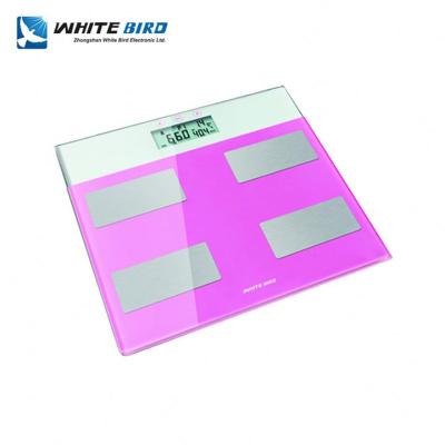 China Custom Body Composition Body Fat Scale Led Display Wireless Logo Service Scale for sale