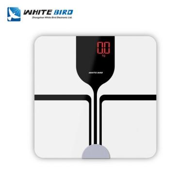 China Famous Body Fat Scale Manufacturer Easy To Clean 150Kg Clear Glass Scale for sale